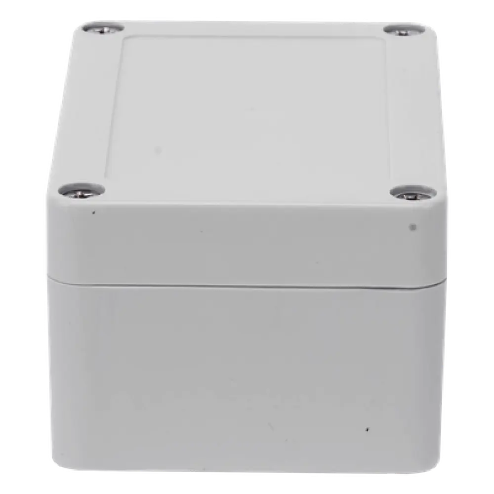 Gabinete Plástico para Exterior / IP65 / 100 x 68 x 50 mm / ABS Resistente a Intemperie / -20 a 60°C / Cierre por Tornillos