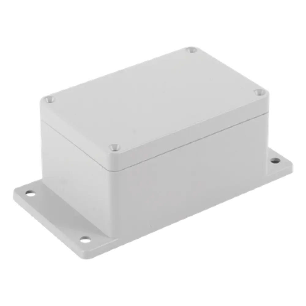 Gabinete Plástico para Exterior / IP65 / 115 x 88 x 55 mm / ABS Resistente a Impactos / -20 a 60 °C / Cierre por Tornillos