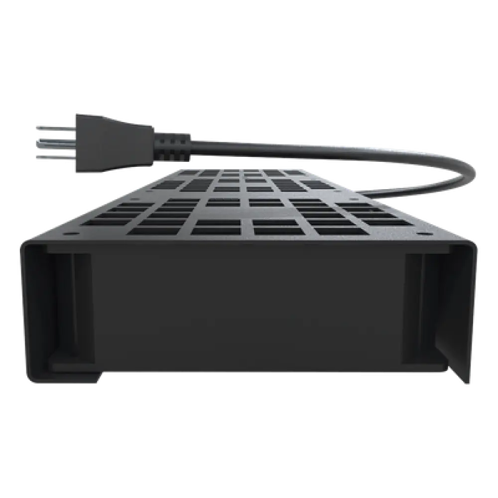 Kit de Ventiladores para Gabinete de Piso / 110 Vca / 12 x 12 cm / 1.56 ft Cable / Acero Calibre 18