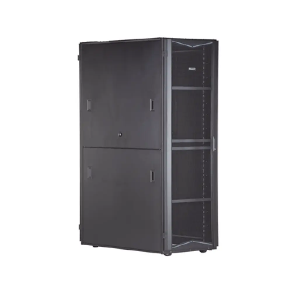Gabinete para Centro de Datos / 42 UR / 600 mm (1.97 ft) Ancho / 1070 mm (3.51 ft) Profundidad / Acero / Negro