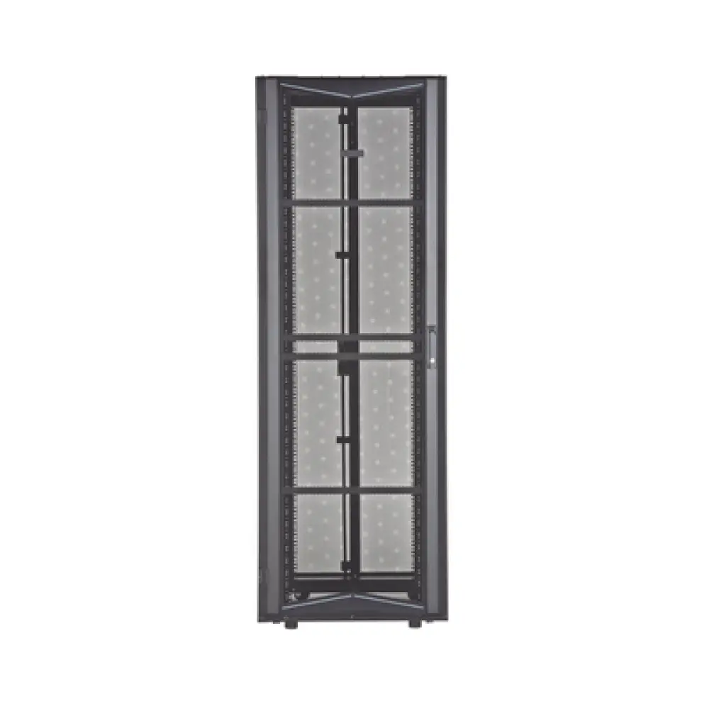 Gabinete para Centro de Datos / 42 UR / 600 mm (1.97 ft) Ancho / 1070 mm (3.51 ft) Profundidad / Acero / Negro