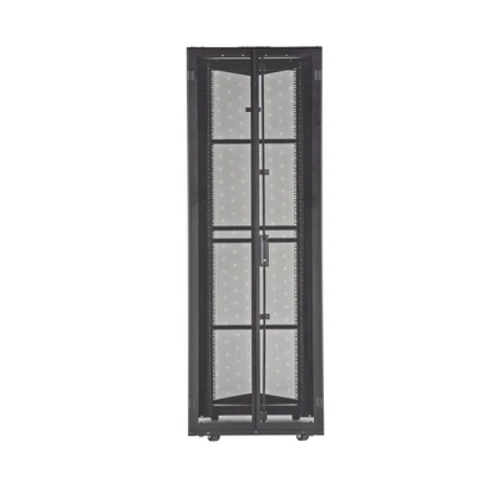 Gabinete para Centro de Datos / 42 UR / 600 mm (1.97 ft) Ancho / 1070 mm (3.51 ft) Profundidad / Acero / Negro