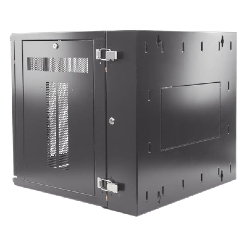 Gabinete de Montaje en Pared / 19in / 12 UR / 635mm (2.08ft) Profundidad / Puerta Ventilada / 250 lb Capacidad