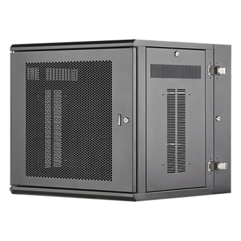 Gabinete de Montaje en Pared / 19in / 12 UR / 635mm (2.08ft) Profundidad / Puerta Ventilada / 250 lb Capacidad