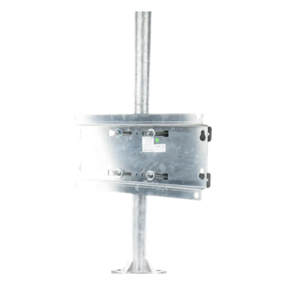 Herraje de Fijación / Montaje en Pared, Poste o Torre / Tornillos 250 mm / Compatible con Gabinete 9U