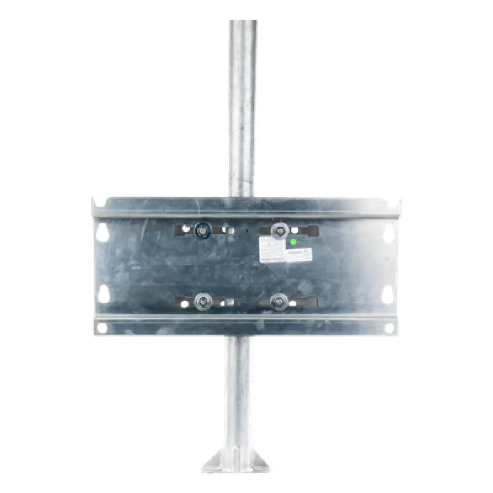 Herraje de Fijación / Montaje en Pared, Poste o Torre / Tornillos 250 mm / Compatible con Gabinete 9U