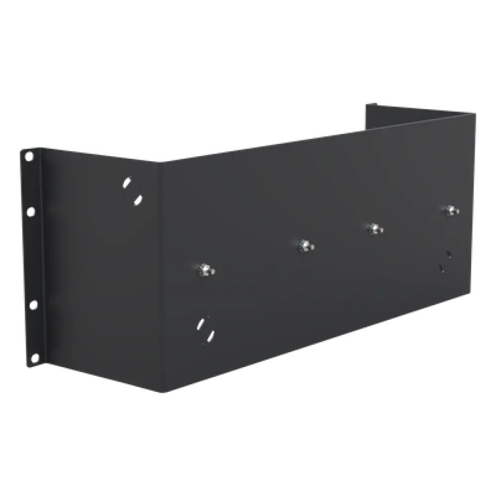 Riel DIN 35 mm / Soporte Rack 19" / 4U / Acero Resistente / Sujeción por Broche