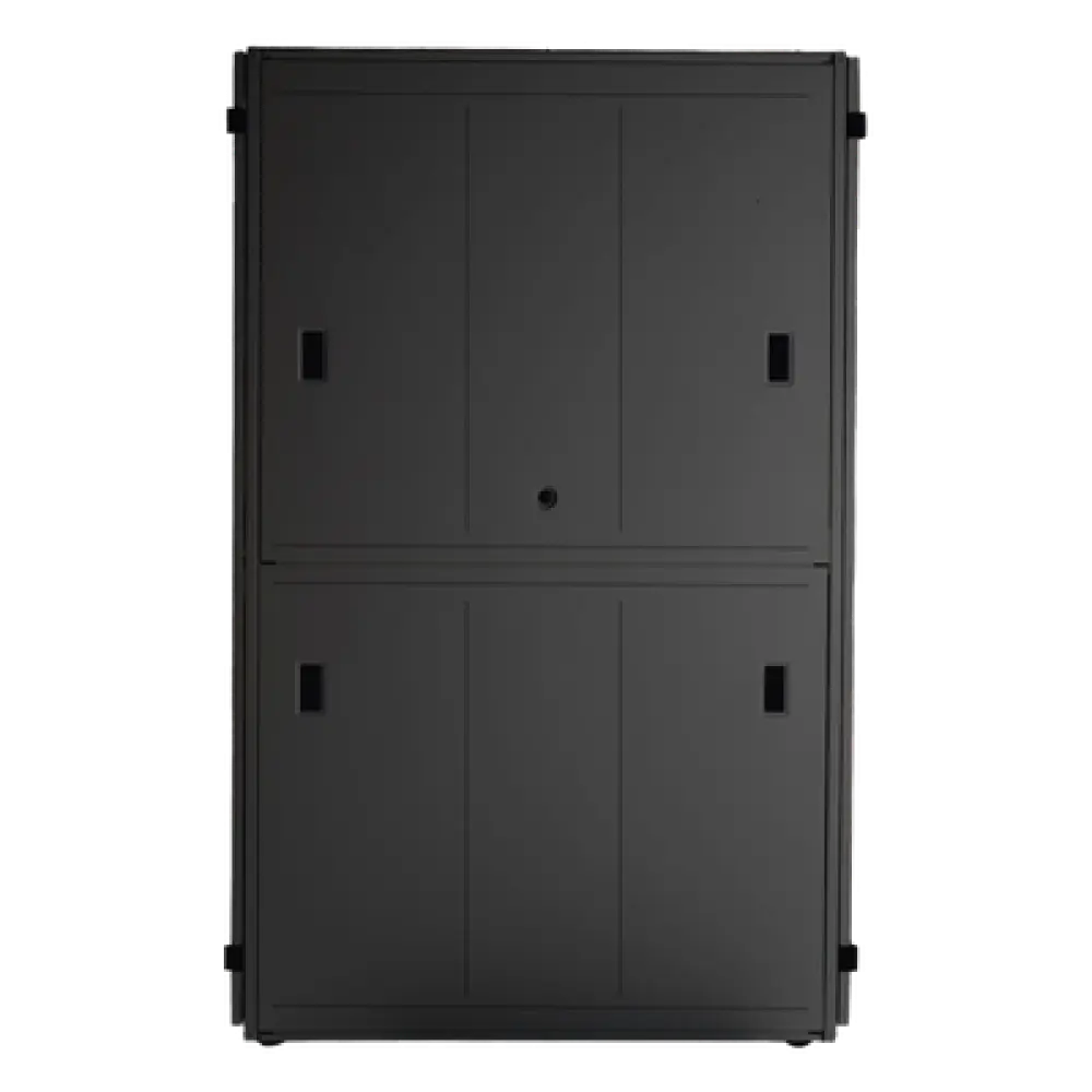 Gabinete para Centros de Datos / 42 UR / 600 mm Ancho / 1070 mm (3.51 ft) Profundidad / Carga 1588 kg / Puerta 80% Perforación / Acero Soldado