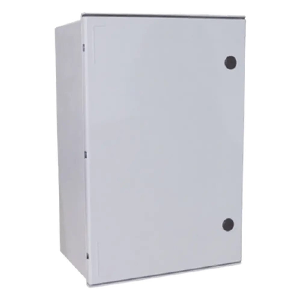 Gabinete Exterior / Poliéster IP65 / 800 x 1000 x 300 mm / Placa Trasera Incluida / Cerradura con Llave / Montaje Poste o Pared