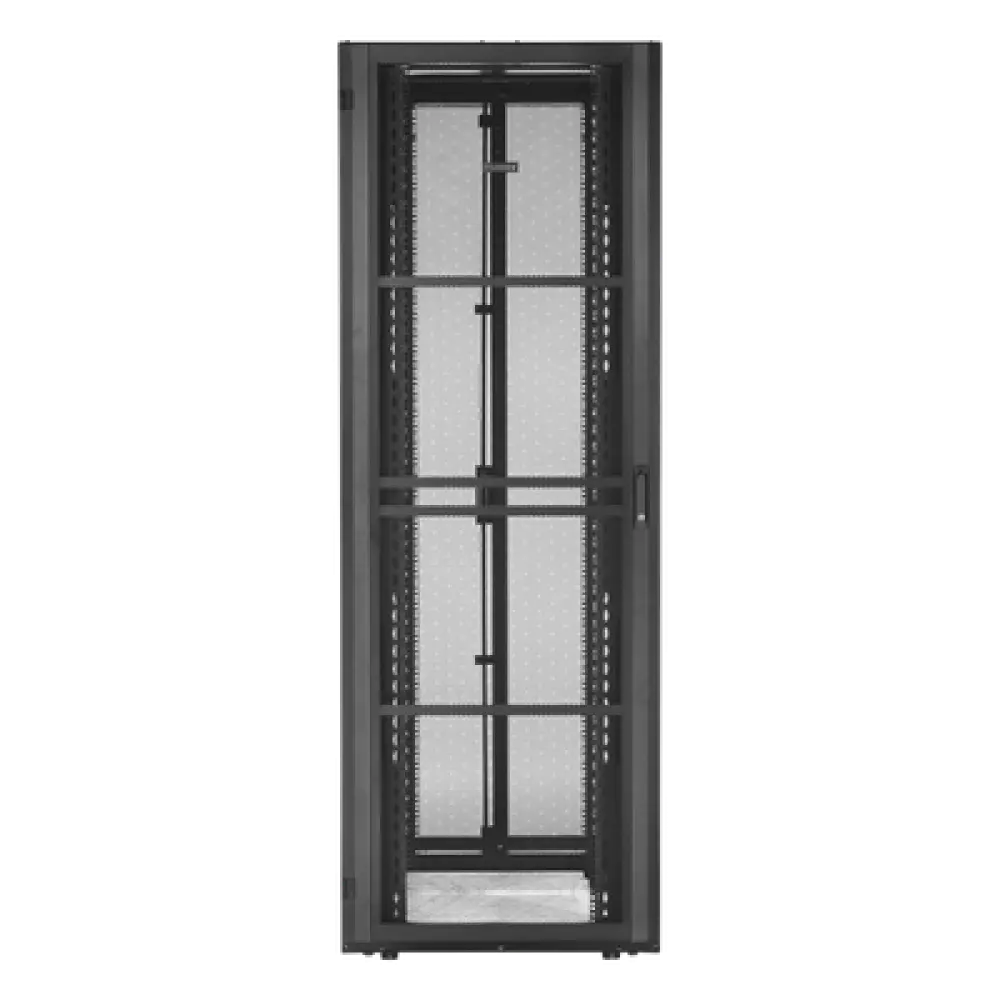 Gabinete para Centros de Datos / 42 UR / 800 mm Ancho / 1070 mm (3.5 ft) Profundidad / Acero Soldado / Ventilación 80% Perforada / Carga Estática 1588 kg (3500 lb)