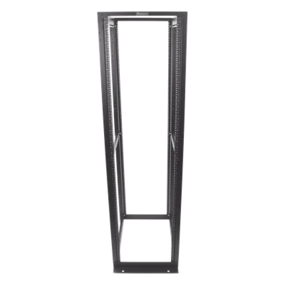 Rack de Cuatro Postes / 45 Unidades de Rack / 19" EIA / Carga 2500 lbs (1134 kg) / Profundidad 762 mm (30 in) / Rieles Numerados Roscados #12-24