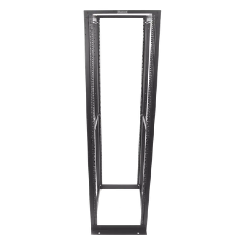 Rack de Cuatro Postes / 45 Unidades de Rack / 19" EIA / Carga 2500 lbs (1134 kg) / Profundidad 762 mm (30 in) / Rieles Numerados Roscados #12-24