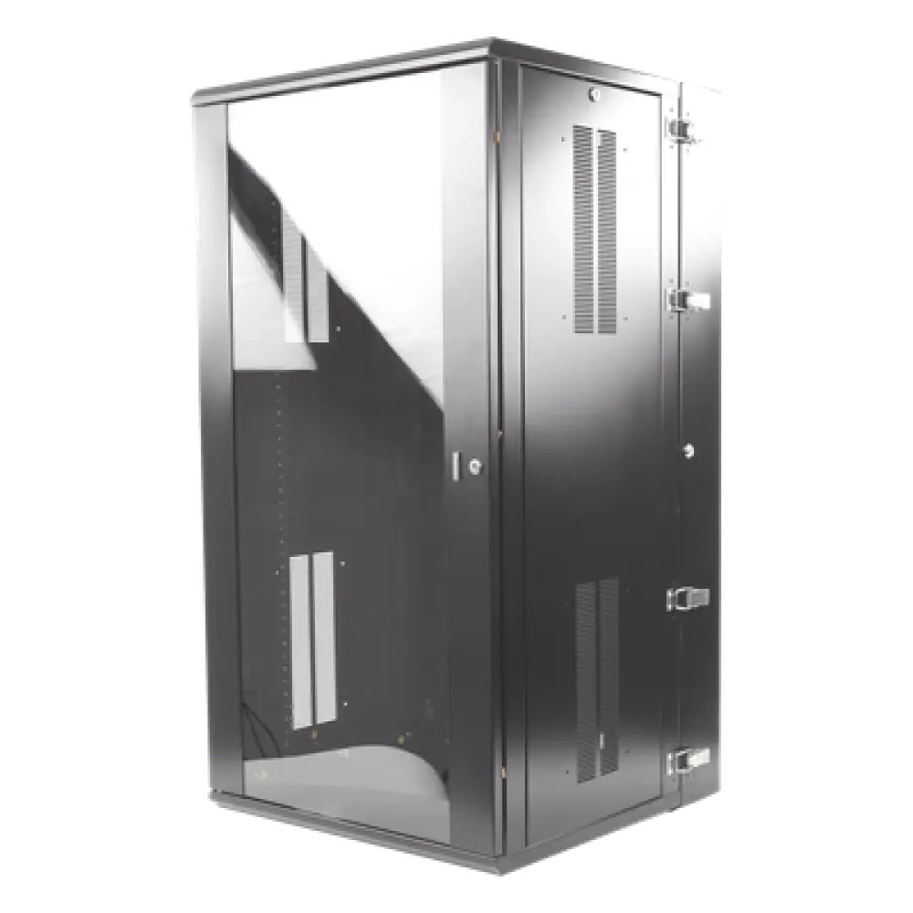Gabinete de Montaje en Pared / 26 UR / 635mm (2.08 ft) Profundidad / Ventana de Seguridad / 350 lb Capacidad / EIA 19in