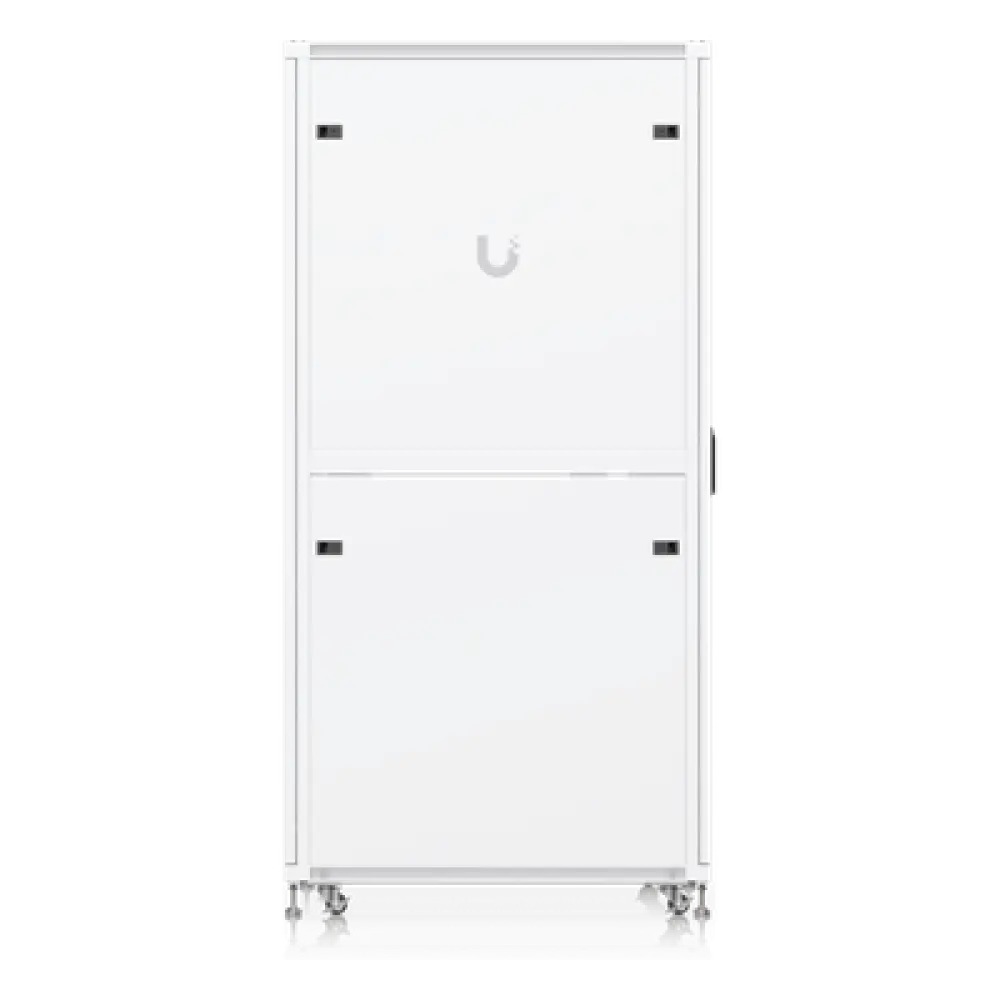 Gabinete de Rack 42U / 600 x 1000 mm / Carga 800 kg (1763.7 lb) Estática / Ventilación Integrada / Puertas Perforadas / Totalmente Ensamblado