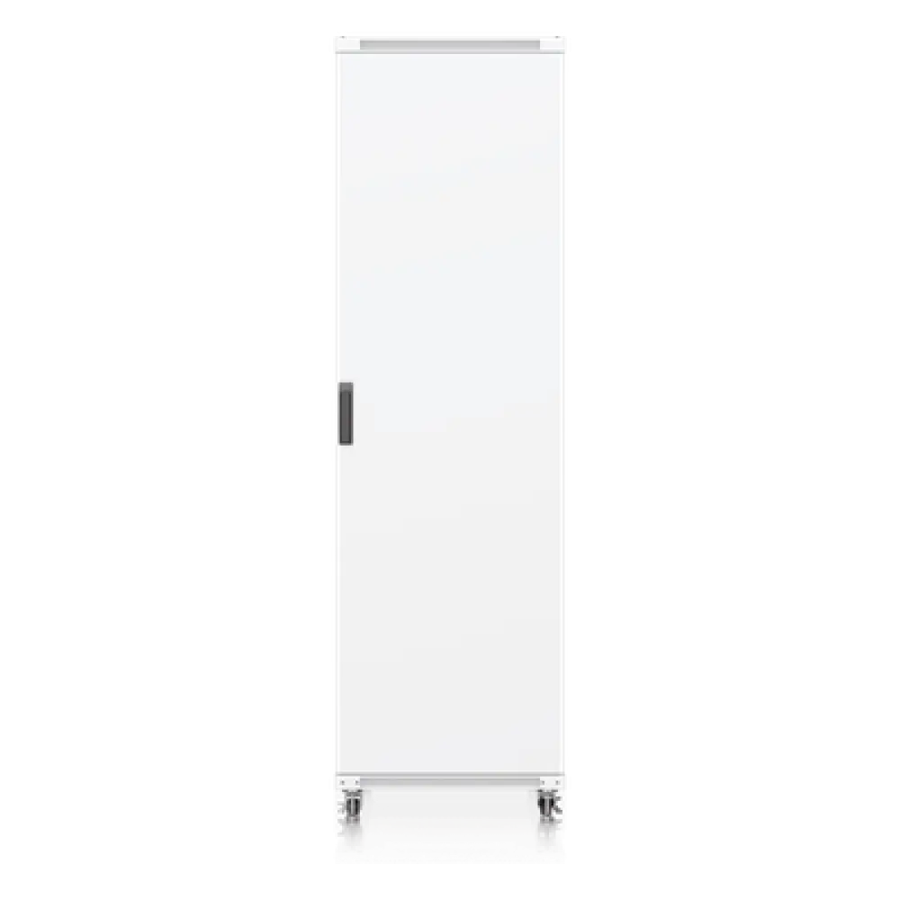 Gabinete Rack de Piso / 42U / 600 x 1000 mm (23.6 x 39.4 in) / Carga 800 kg / Puerta Vidrio Templado / Ventiladores Integrados