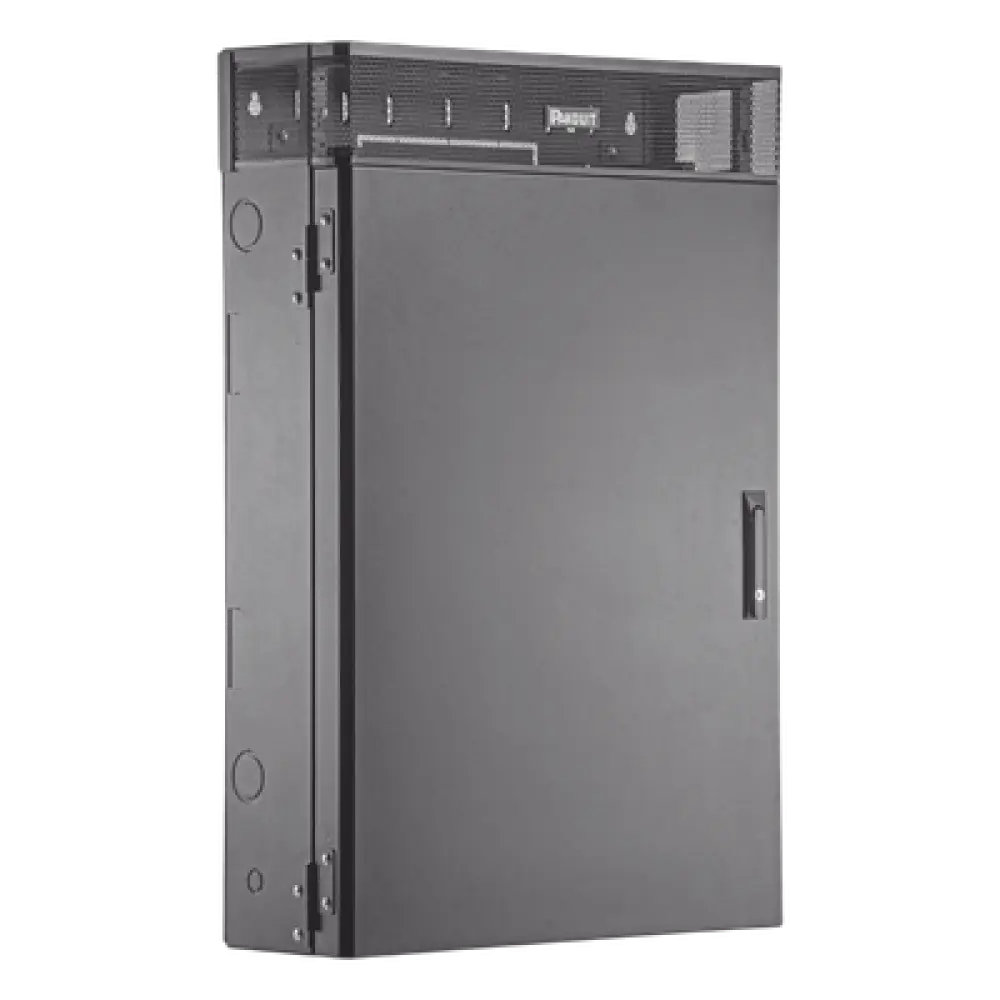 Gabinete de Montaje en Pared / 6 UR / 3 UR Activo + 3 UR Pasivo / Carga 90.72 kg (200 lbs) / Profundidad 9.5" (241.3 mm) / Acero 16 Gauge / UL 2416