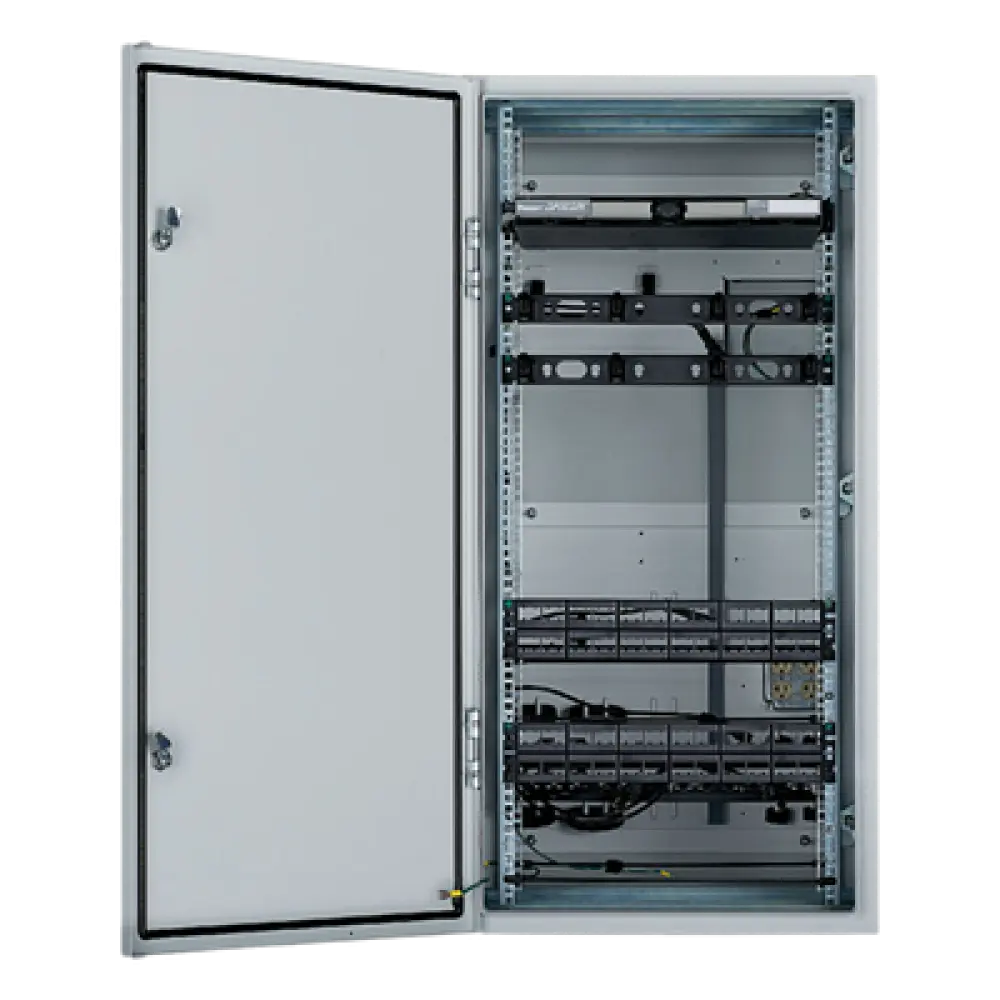 Gabinete Industrial de Distribución / Montaje en Pared / 26 UR / NEMA 4/12 IP66 / Acero Bajo en Carbono / 350 lb (158.8 kg)