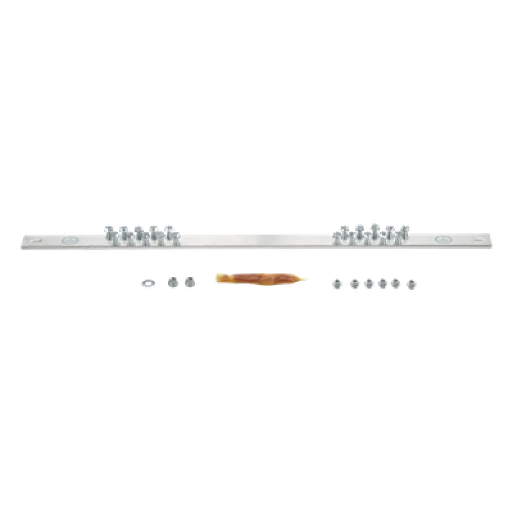Barra de Conexión a Tierra / 19' (483 mm) / 20 Orificios / Tornillos #12-24 Incluidos / EIA-310 / TIA-942