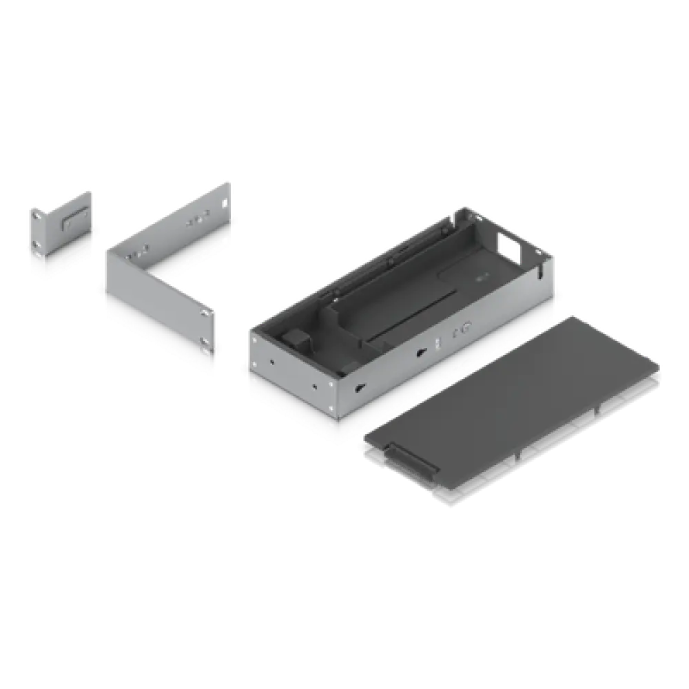 Kit de Montaje en Rack / 1U / Para Switches USW-PRO-MAX-16 / Gestión de Cables y Adaptadores / Base para Fuente de Alimentación