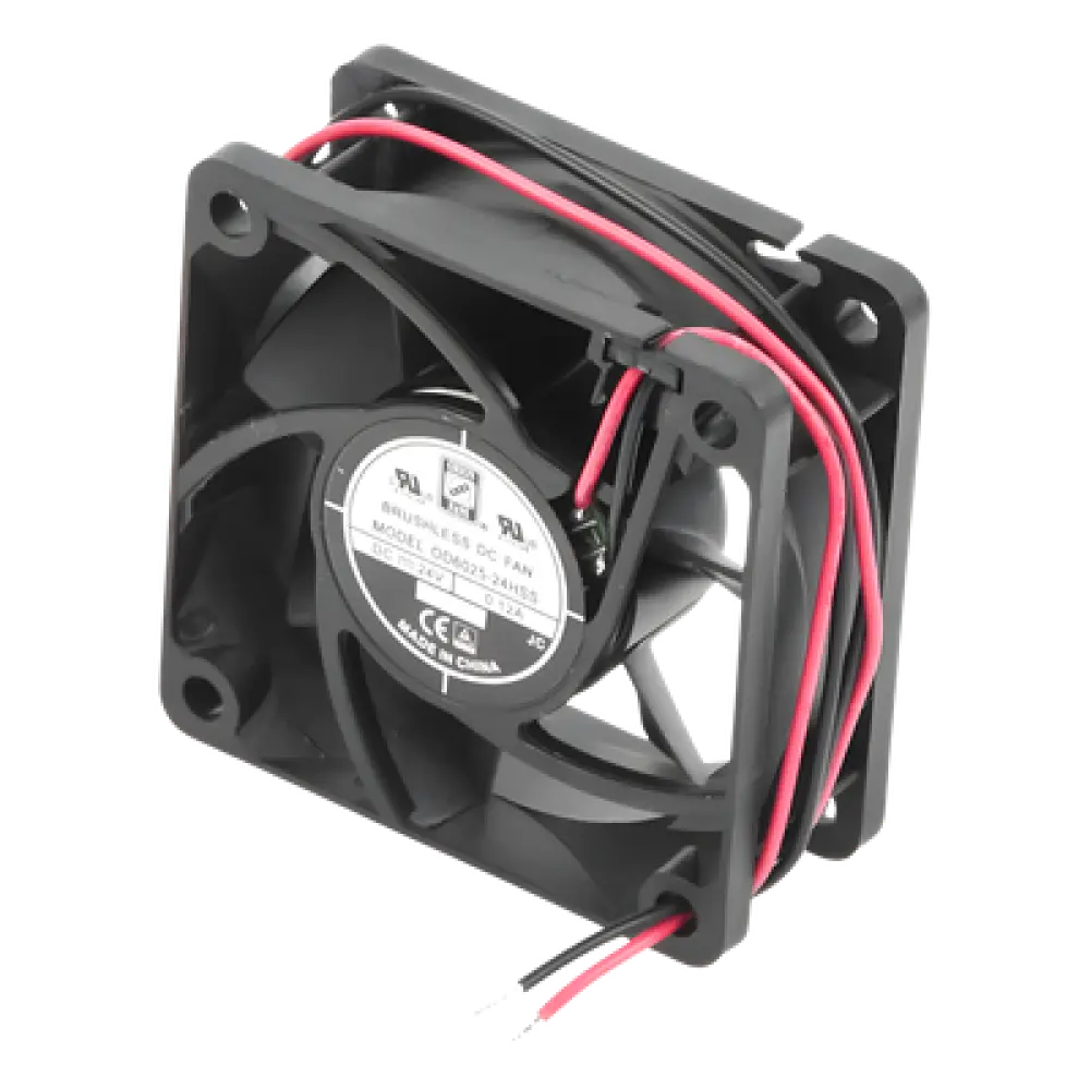 Ventilador Axial Anticondensante / 60 x 60 x 25 mm / 24 Vdc / 25.0 CFM / 4500 RPM / 2.9 W / Cojinete Sellado