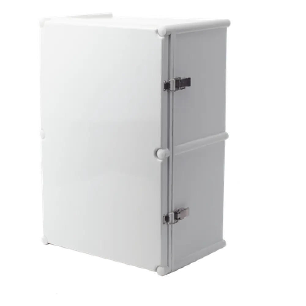 Gabinete Plástico para Exterior / IP65 / 560 x 380 x 265 mm / ABS / -20 a 60°C / Cierre por Broche