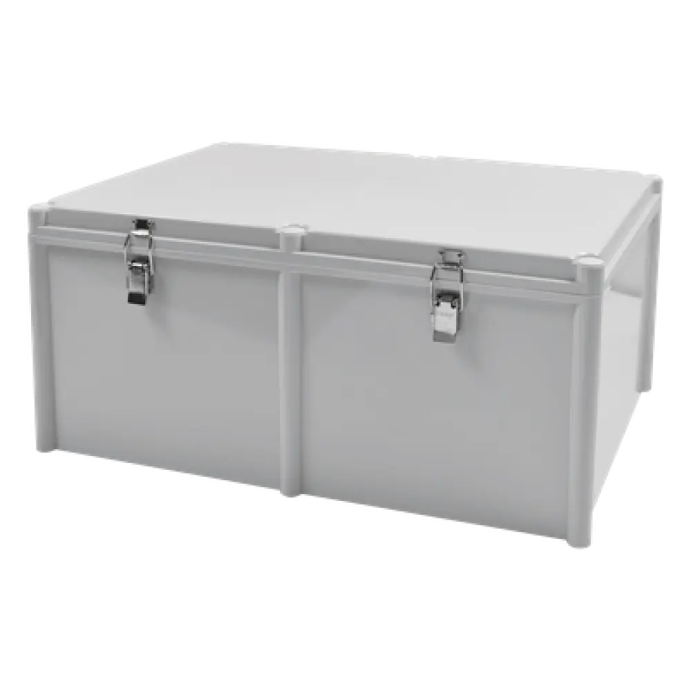 Gabinete Plástico para Exterior / IP65 / 560 x 380 x 265 mm / ABS / -20 a 60°C / Cierre por Broche