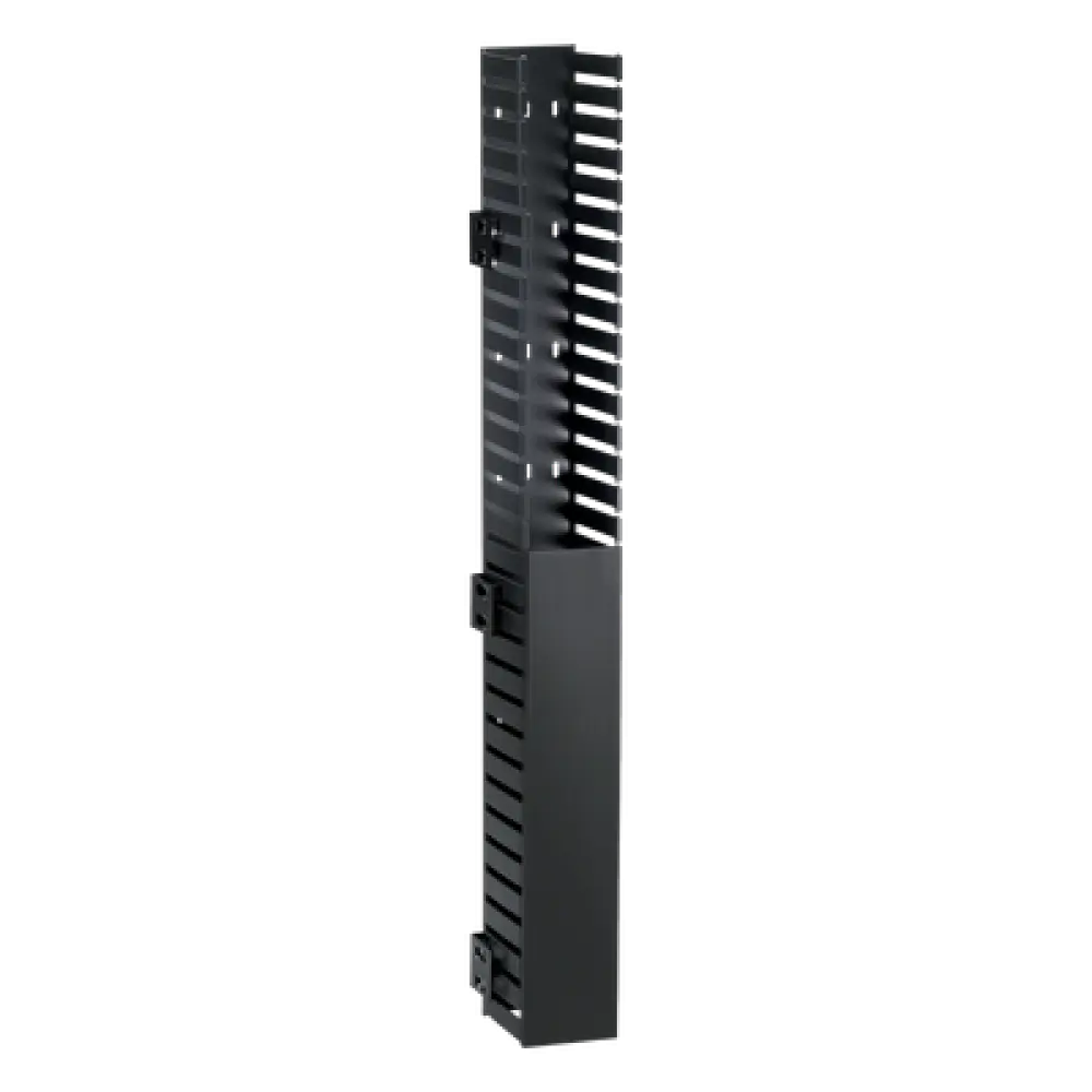 Organizador Vertical de Cables / 40 UR / 70.8 in / Montaje Lateral en Riel de Rack / Interior / Negro