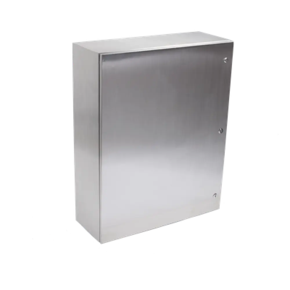 Gabinete de Acero Inoxidable IP66 / IK10 / 800x1000x300 mm / 31.5x39.4x11.8 in / Capacidad 100 kg / Uso en Intemperie