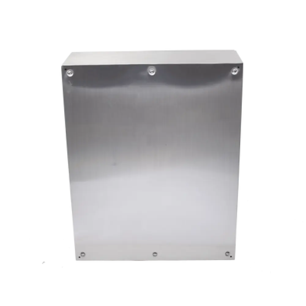 Gabinete de Acero Inoxidable IP66 / IK10 / 800x1000x300 mm / 31.5x39.4x11.8 in / Capacidad 100 kg / Uso en Intemperie
