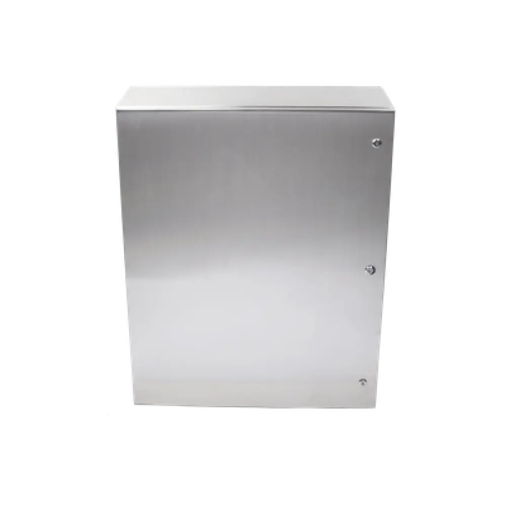 Gabinete de Acero Inoxidable IP66 / IK10 / 800x1000x300 mm / 31.5x39.4x11.8 in / Capacidad 100 kg / Uso en Intemperie