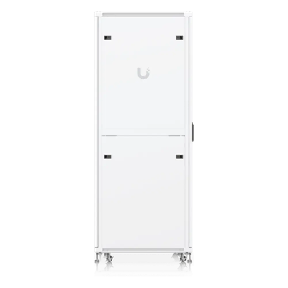 Gabinete Rack de Piso / 42U / 600 x 800 mm (23.6 x 31.5 in) / Carga Estática 800 kg (1763.7 lb) / Puerta Perforada / Ventiladores Integrados / Ruedas con Seguro
