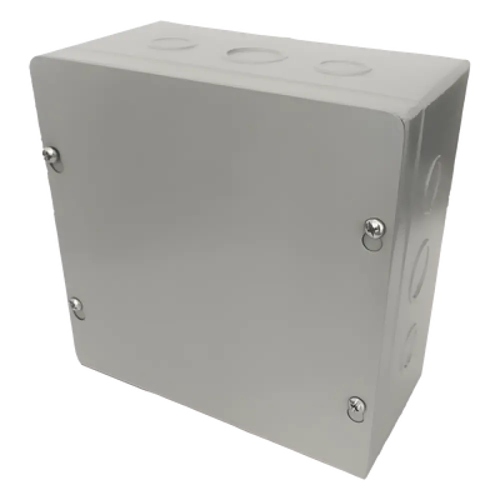 Caja de Pase / 20 x 20 x 10 cm (7.87 x 7.87 x 3.94 in) / NEMA 1 / Uso Interior