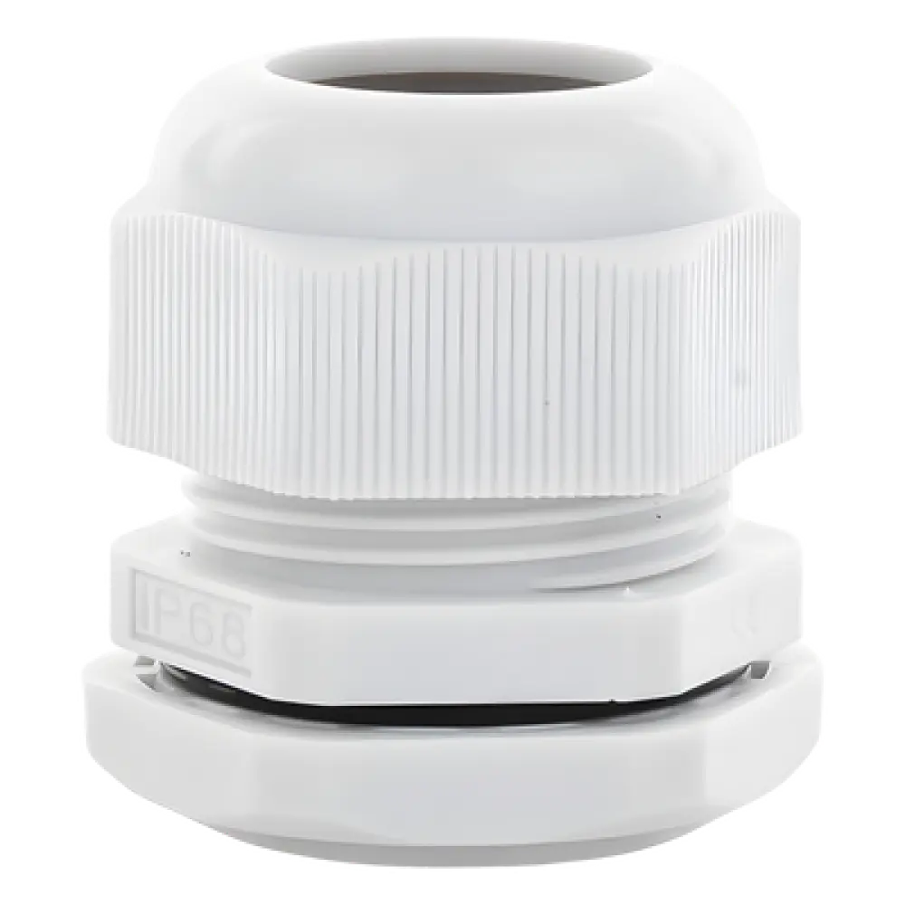 Conector Tipo Glándula / Plástico / Cable 18 a 25 mm / Rosca 36 mm (1 7/16 pulgadas) / Sellado IP