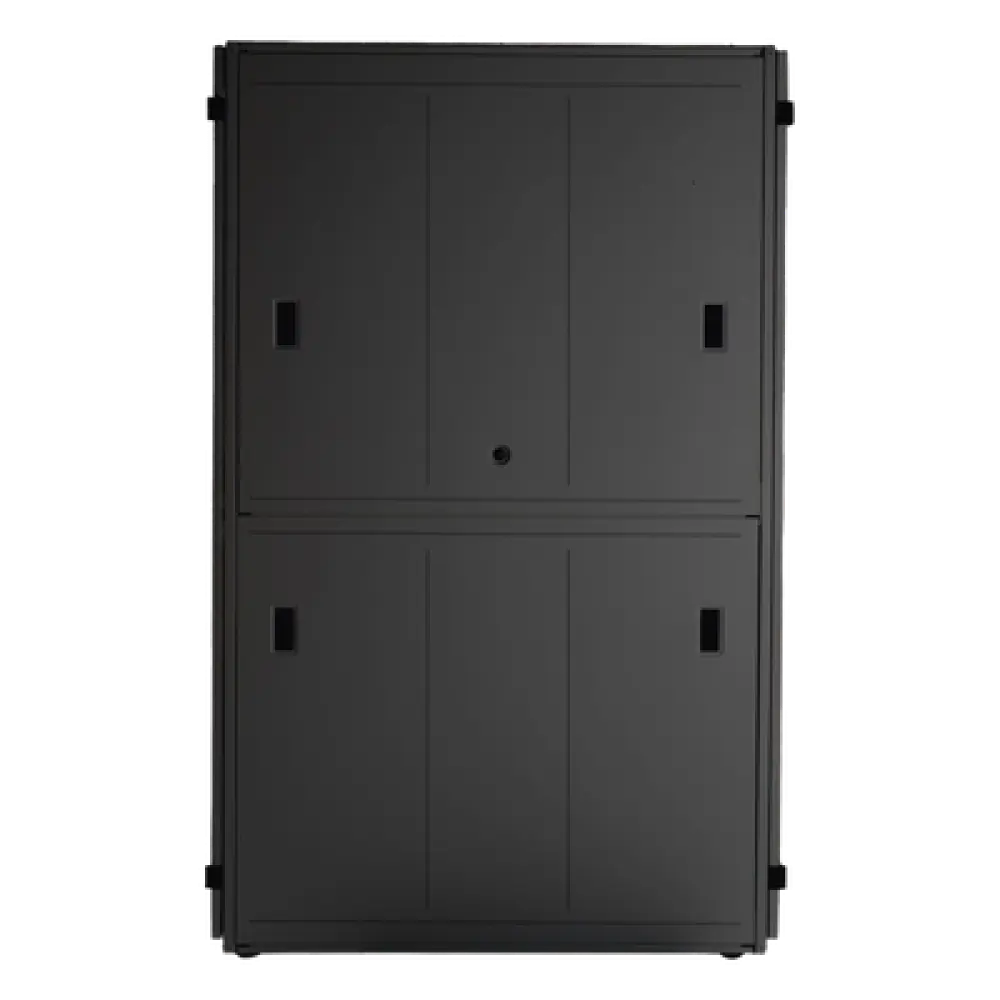 Gabinete para Centro de Datos / 42 UR / 600 mm de Ancho / 1200 mm de Profundidad / Carga Estática 1588 kg / Ventilación 80% / Acero Soldado