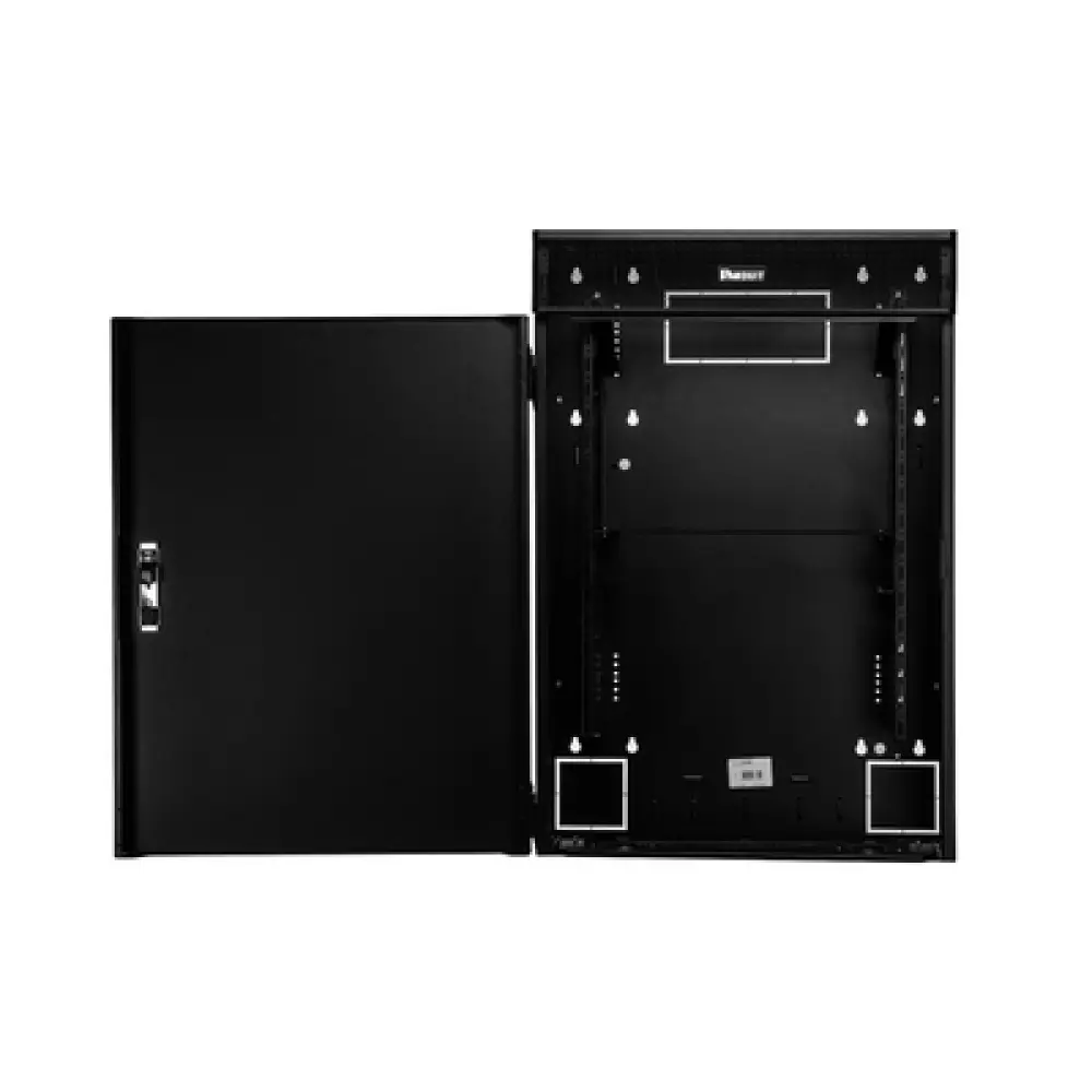 Gabinete de Montaje en Pared / 12 UR Totales / 6 UR Equipo Activo + 6 UR Pasivo / Carga 136.08 kg (300 lbs) / Acero Calibre 16 / UL 2416