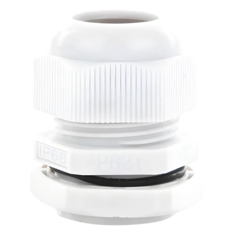 Conector Tipo Glándula / Rango 13 a 18 mm / Rosca 26.9 mm (1 1/16') / Material Plástico Industrial