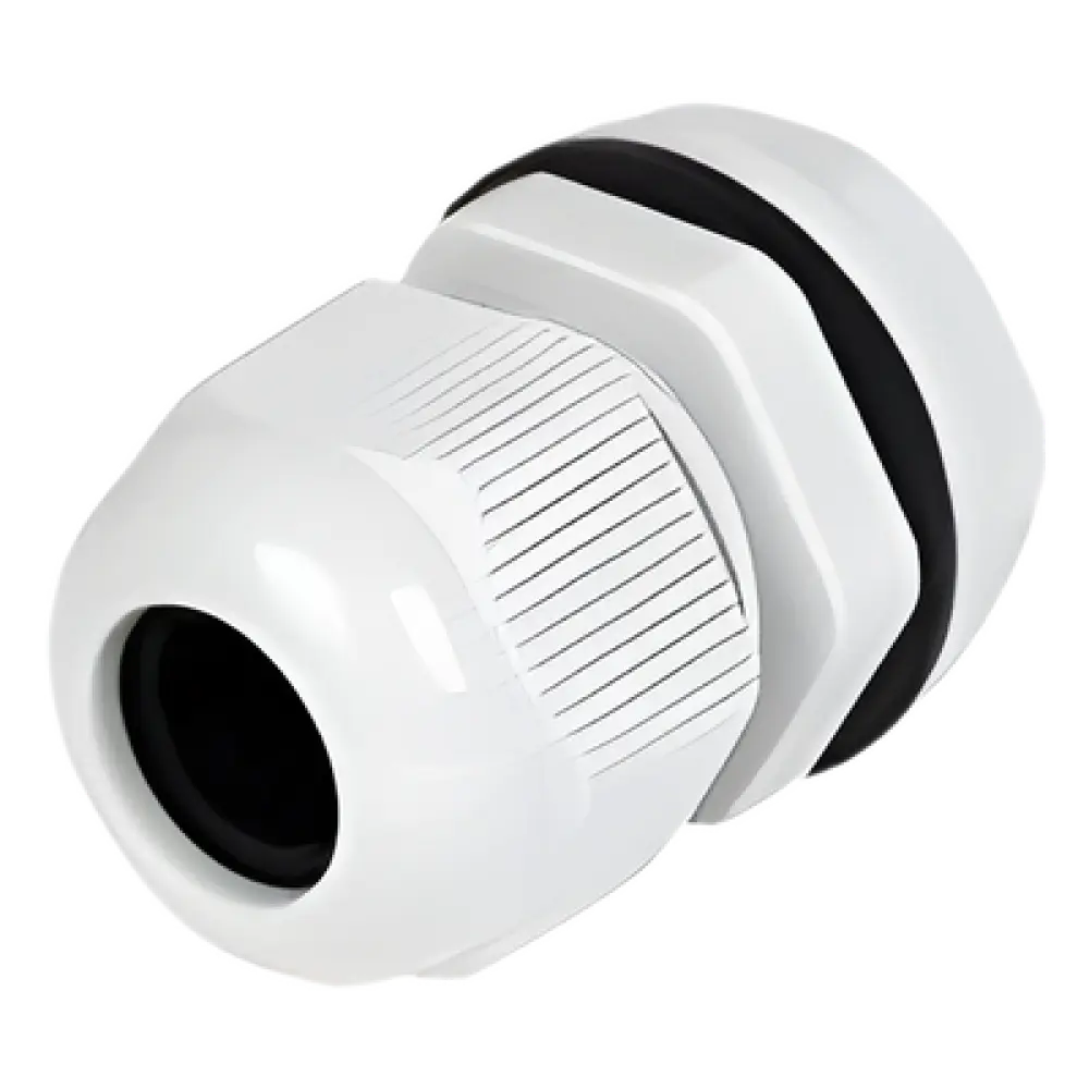 Conector Tipo Glándula / Rango 13 a 18 mm / Rosca 26.9 mm (1 1/16') / Material Plástico Industrial