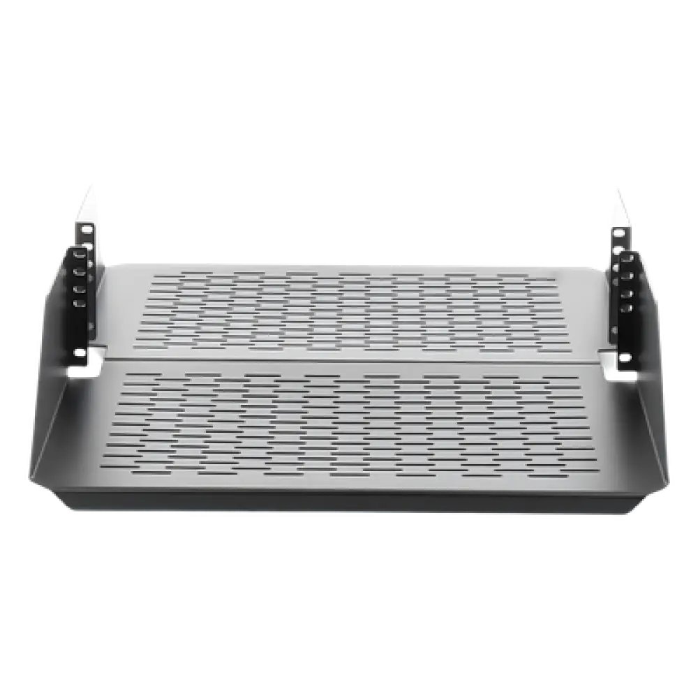 Charola para Rack 19in / Ventilada / 3UR / 136 kg (300 lbs) / Aluminio / 635 mm (25.0') de Profundidad
