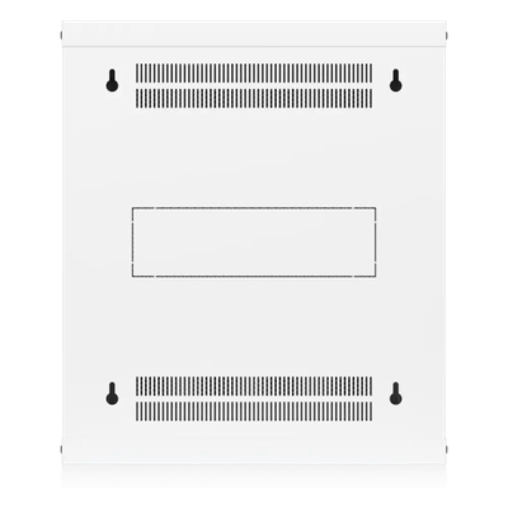 Gabinete Rack 12U / Montaje en Pared / Profundidad 450 mm (17.7") / Puerta Perforada / Ventilación Integrada 50 dB(A) / Paneles con Llave