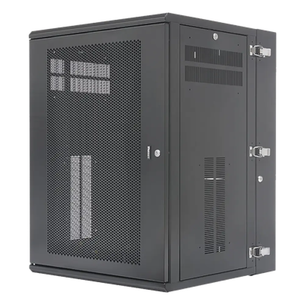Gabinete de Montaje en Pared / 18 UR / 19 in / Puerta Ventilada / 635mm Profundidad / 2.08 x 2.83 x 2.08 ft