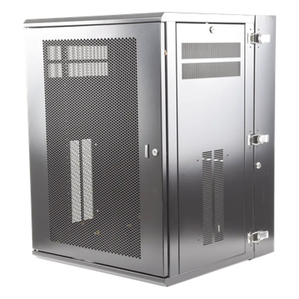 Gabinete de Montaje en Pared / 18 UR / 19 in / Puerta Ventilada / 635mm Profundidad / 2.08 x 2.83 x 2.08 ft