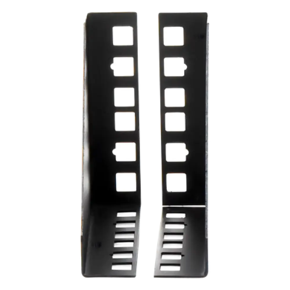 Soporte de Montaje para Rack / 19 pulgadas / 1U Vertical / Capacidad 2U / Carga 10 kg / Pared o Placa