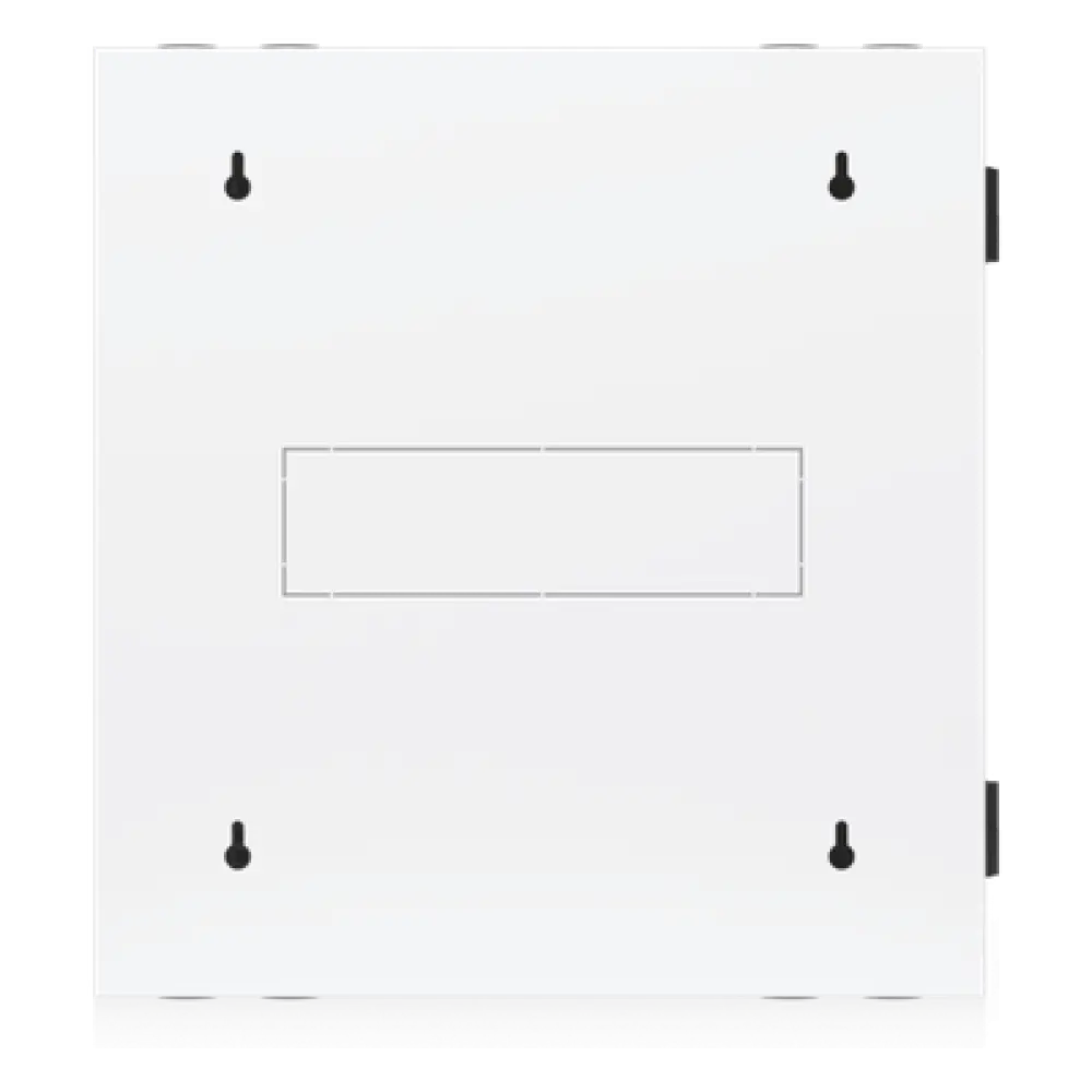 Gabinete Rack de Pared / 12U / 600 x 703 mm (23.6 x 27.7") / Puerta Frontal Vidrio Templado / Puerta Trasera Abatible / Paneles Laterales con Llave
