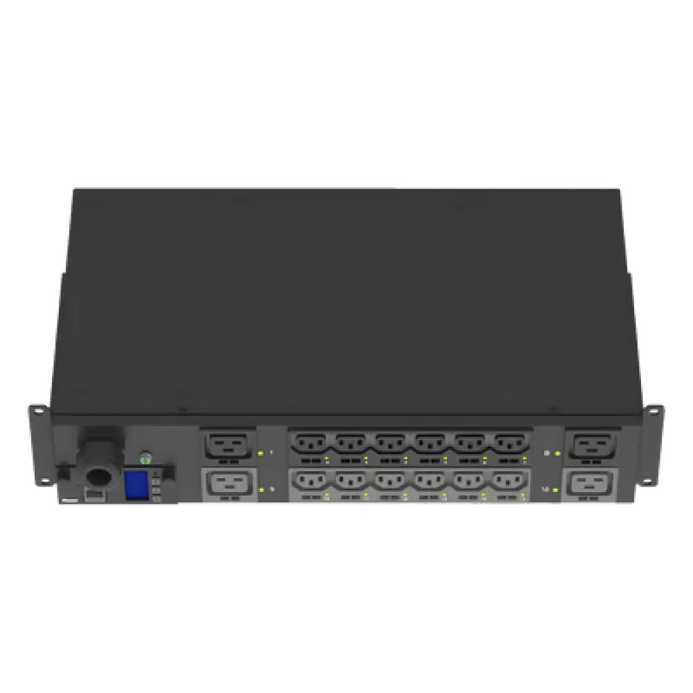 PDU Monitoreable y Switchable / 16 Salidas C13/C19 / Entrada NEMA L6-30P / 208 Vca / 30 A / 2U Horizontal 19 in / Cable 3 m (9.8 ft)
