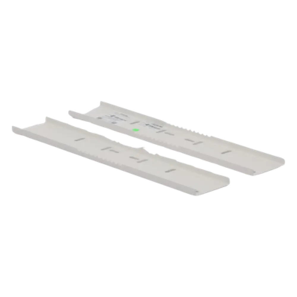 Montaje de Poste / Abrazaderas 3' a 5' / Acero Calibre 16 / 394 x 73 x 12 mm / Ajustable 200-370 mm