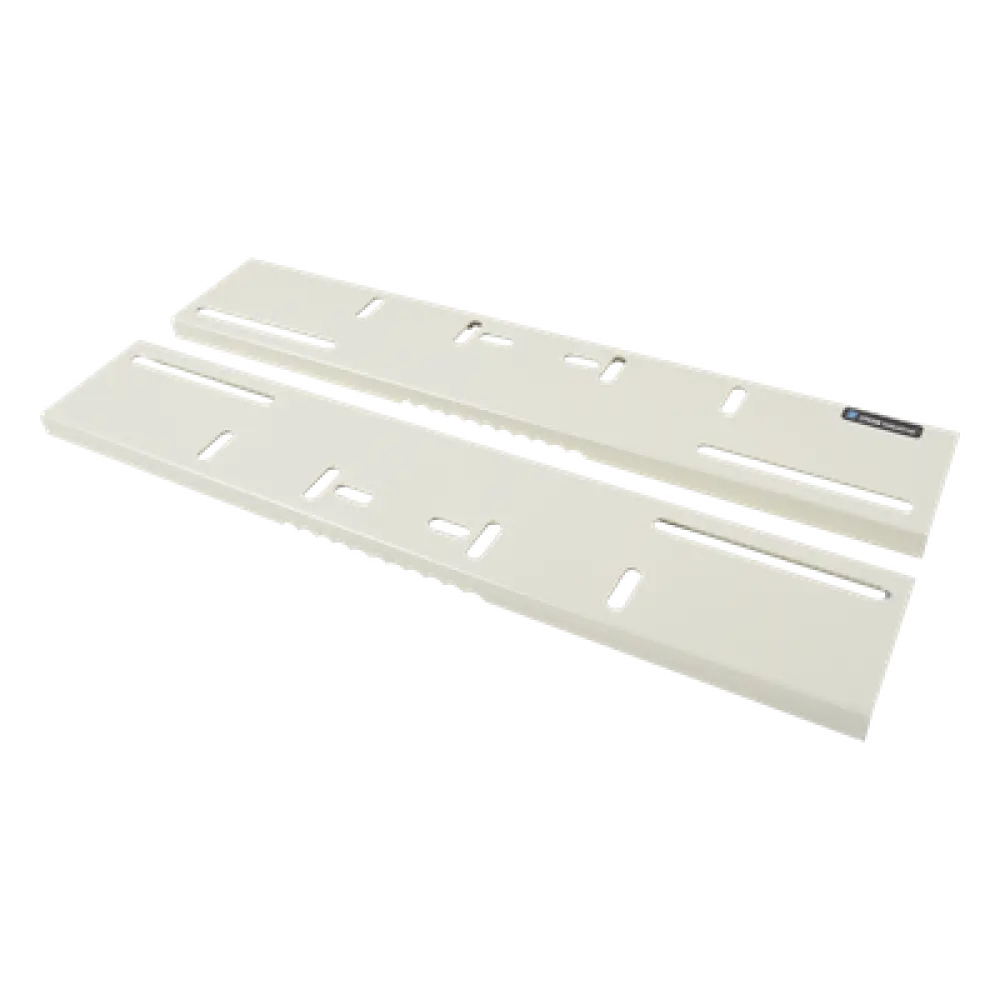 Montaje de Poste / Abrazaderas 3' a 5' / Acero Calibre 16 / 394 x 73 x 12 mm / Ajustable 200-370 mm