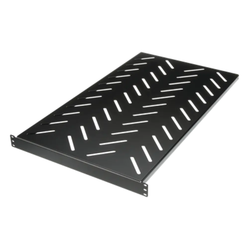 Charola para Rack 19" / 1 UR / Carga 113 kg (250 lb) / Profundidad 927 mm (36.5") / Acero Negro / RoHS