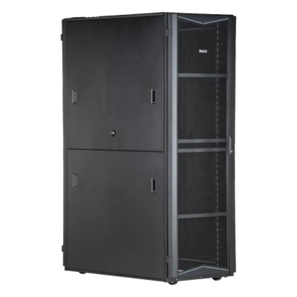 Gabinete para Centros de Datos / 45 UR / 800 mm (2.62 ft) Ancho / 1200 mm (3.94 ft) Profundidad / Acero / Negro