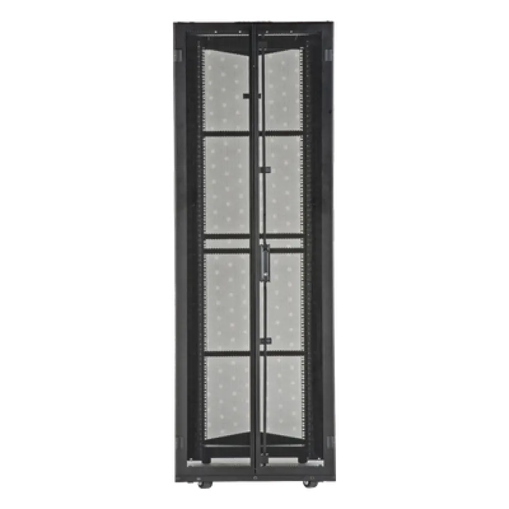 Gabinete para Centros de Datos / 45 UR / 800 mm (2.62 ft) Ancho / 1200 mm (3.94 ft) Profundidad / Acero / Negro