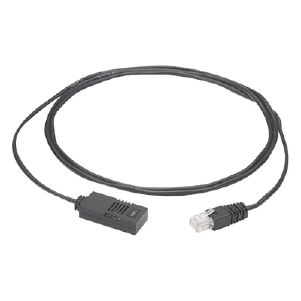 Sensor de Monitoreo Ambiental / Conversión A/D Integrada / Exactitud 5% RH / Rango 0°C a +65°C / Cable 6.56 ft / RJ45 / Gabinetes Telecom y Data Centers